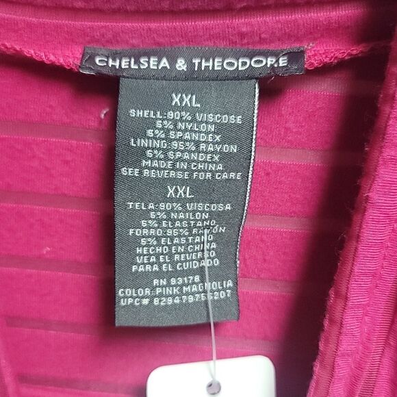 Chelsea & Theodore Pink Blouse - Picture 3 of 8